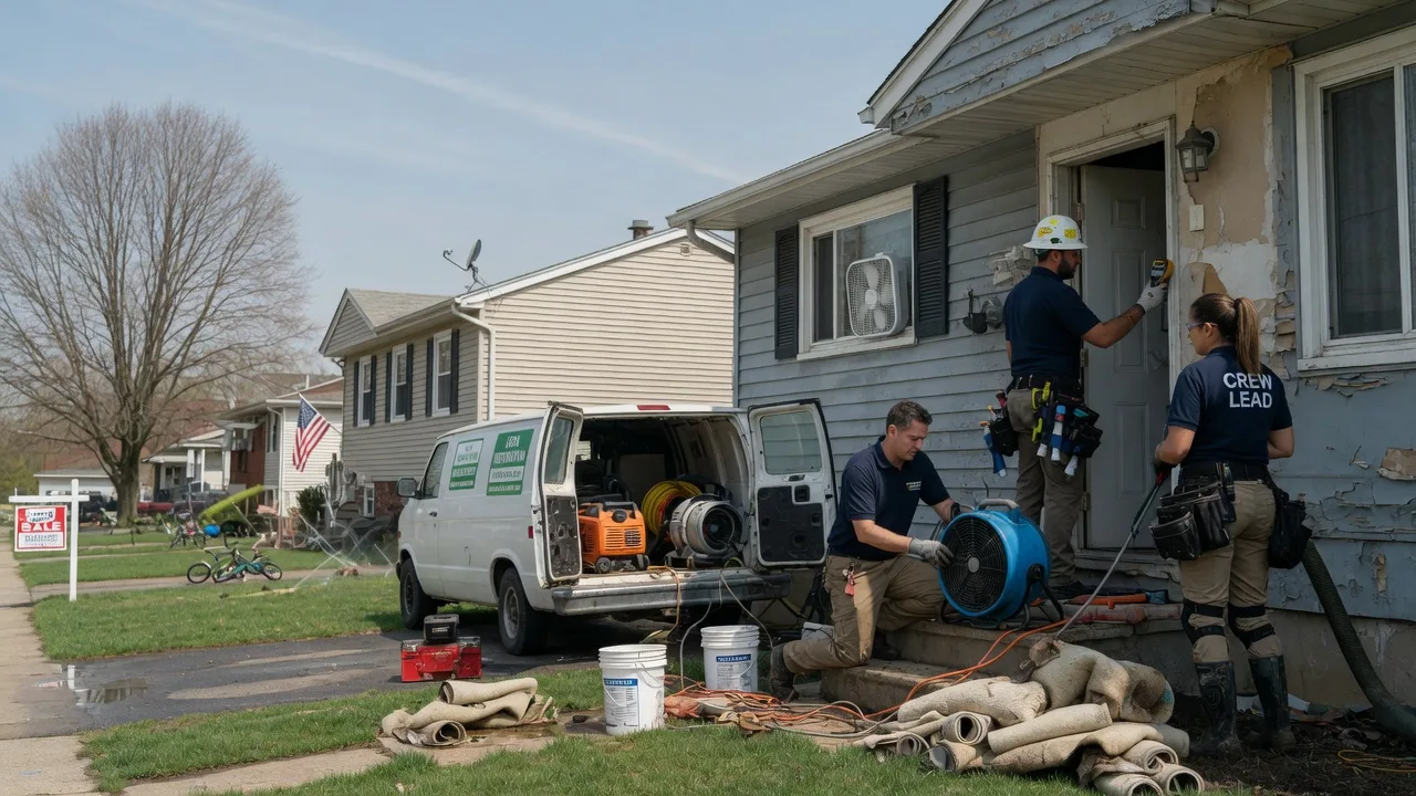 Flood Cleanup in Petersburg, MI near me