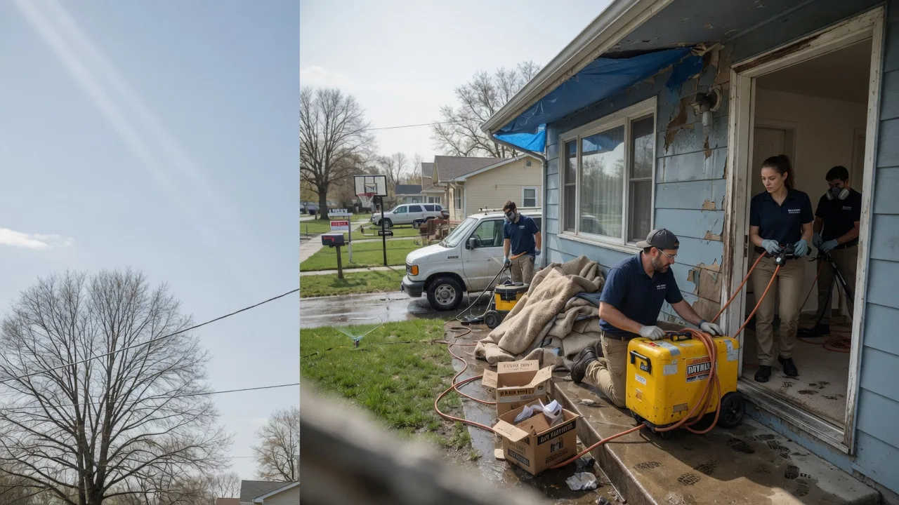 Basement Flood Cleanup in Petersburg, MI near me